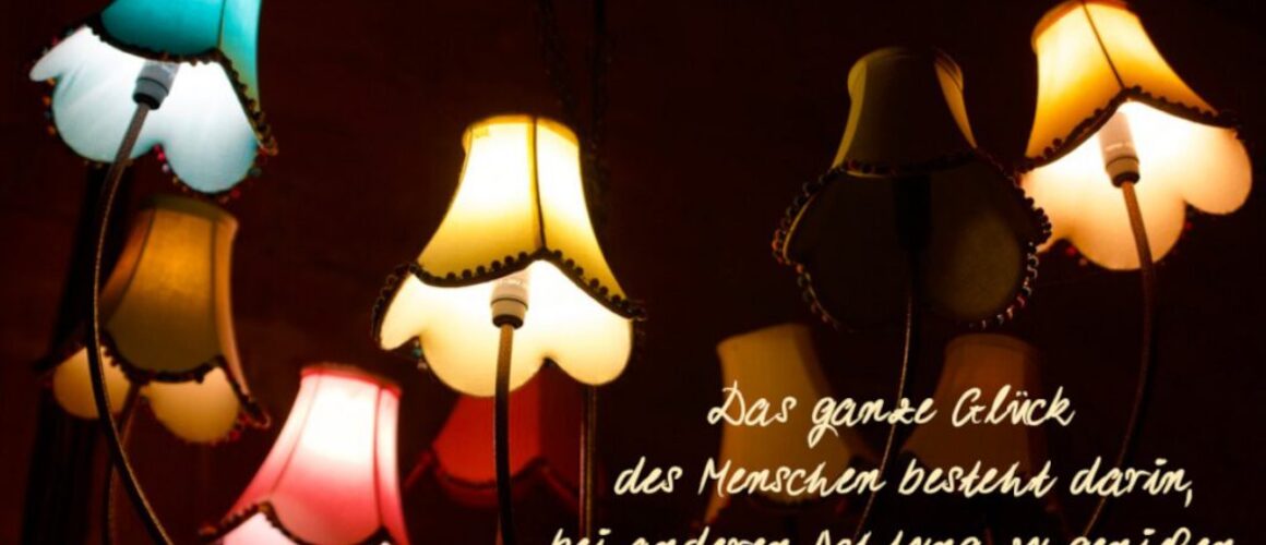 „Das ganze Glück des Menschen besteht darin, bei anderen Achtung zu genießen.“ (Blaise Pascal)
